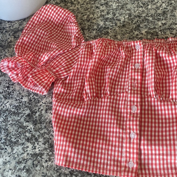 Yes Style gingham top - Picture 3 of 5